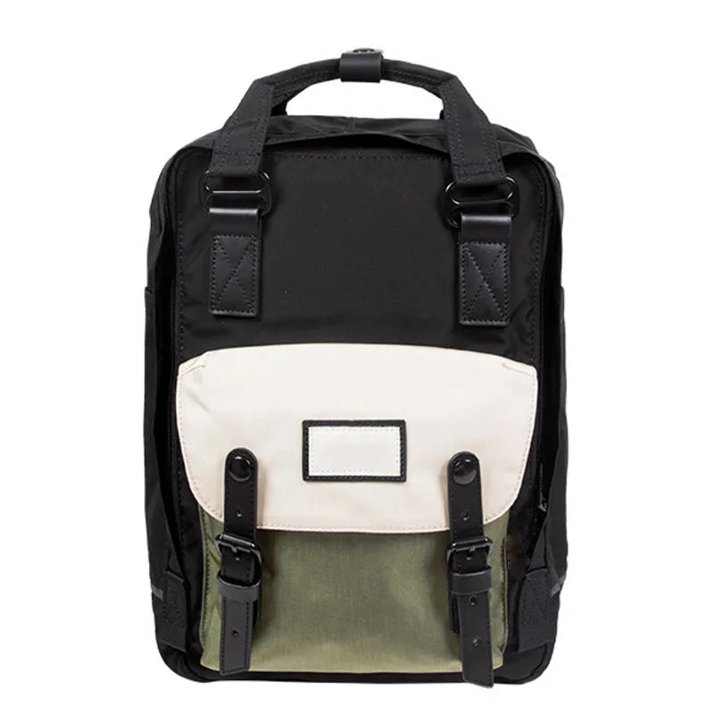 Nylon Laptop Backpack 16L | Multi-Pocket School & Travel Bag