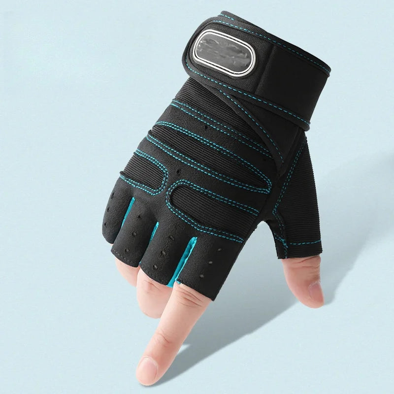 Half-Finger Workout Gloves for Men & Women | Gym, Cycling & Weight Lifting