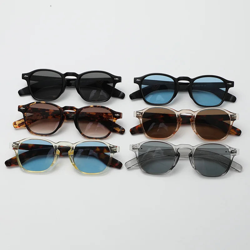 Oval Gradient Sunglasses with UV400 Protection – Unisex Fashion Eyewear
