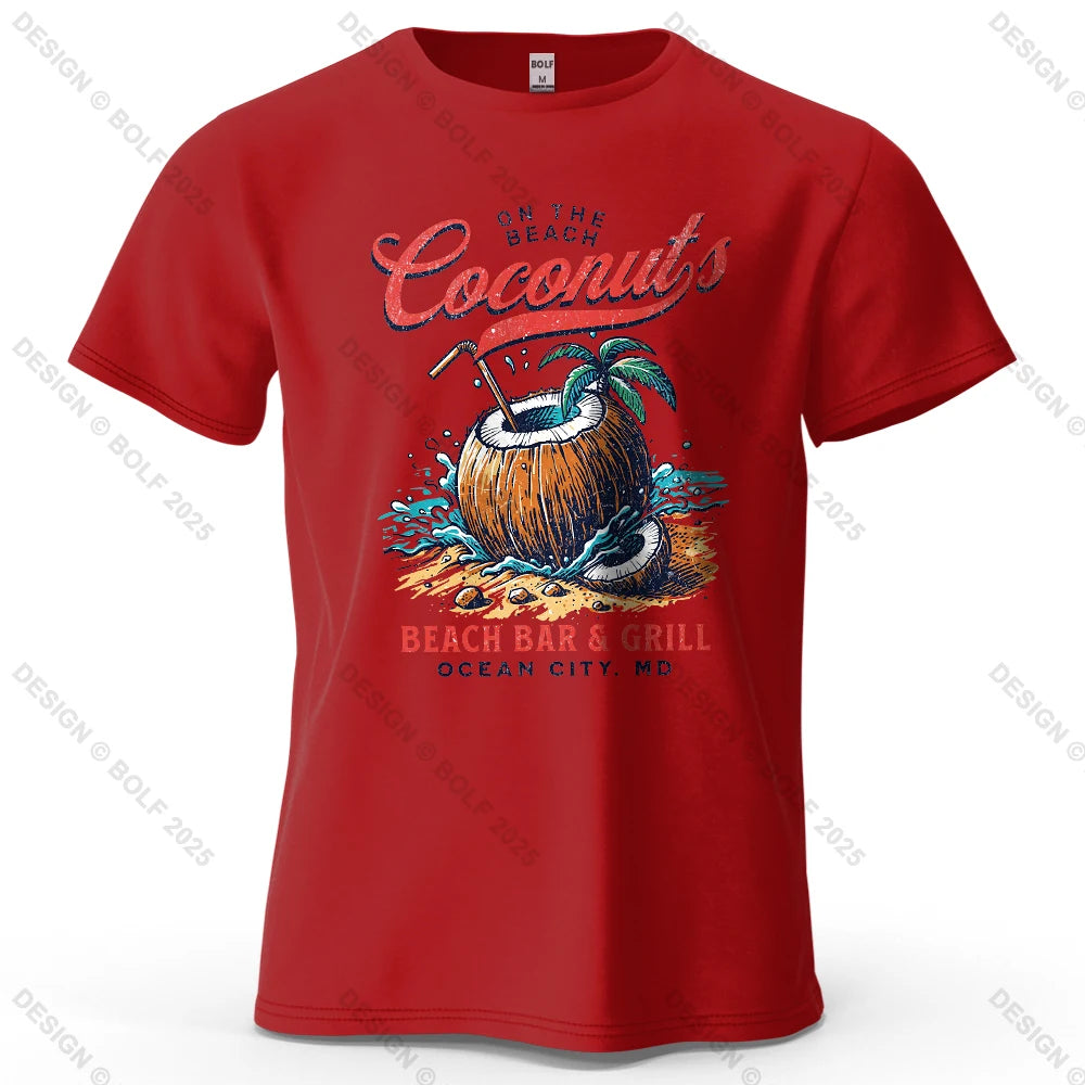 Vintage Graphic T-Shirt – 100% Cotton Drop-Shoulder Tee for Men