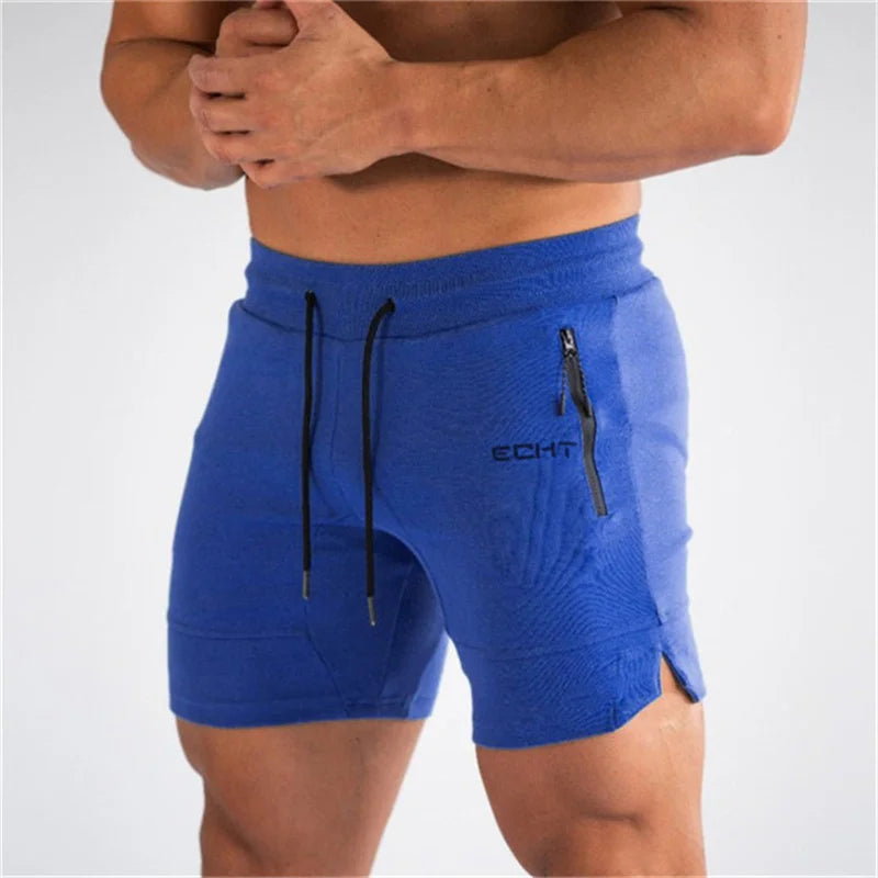Men's Zip Pocket Athletic Shorts – Lightweight Gym, Running & Beach Shorts