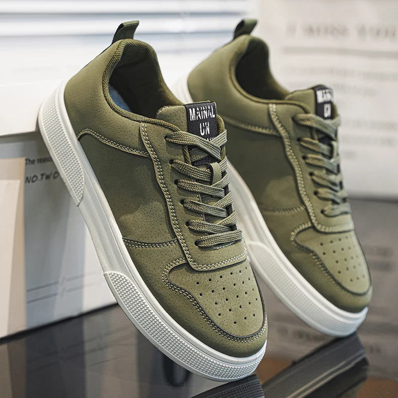 Men's Casual Skate Shoes – Lightweight Slip-Resistant Sneakers