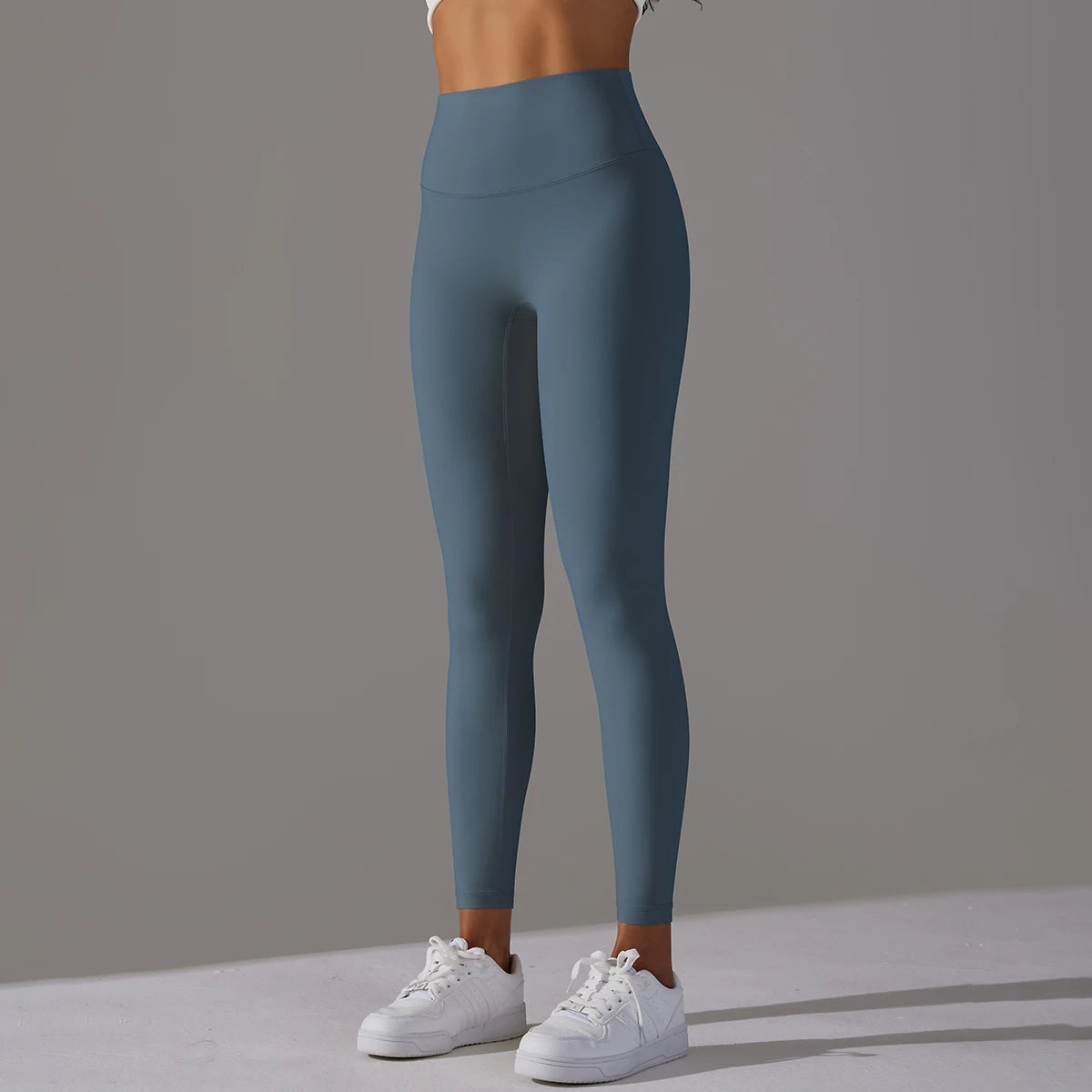 Women's High-Waist Seamless Leggings – Breathable Yoga, Running & Gym Pants (XS-XL, 30+ Colors)
