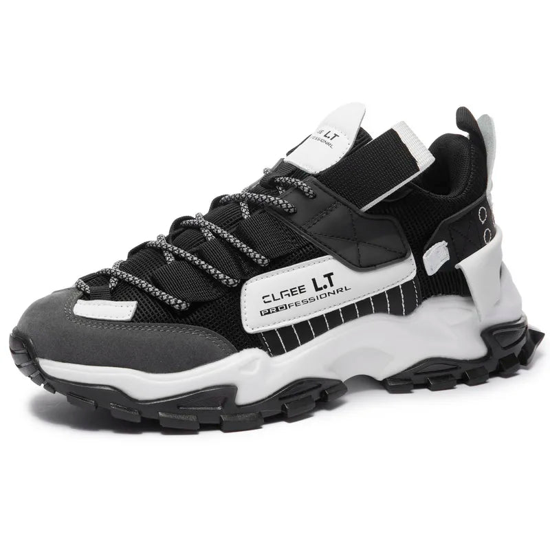 Men's Mesh Breathable Sneakers – Lightweight Casual Walking & Fitness Shoes