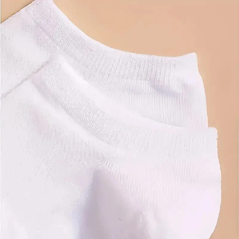 Unisex Comfort-Fit Ankle Socks – 5/10-Pack Breathable Lightweight Sports Socks