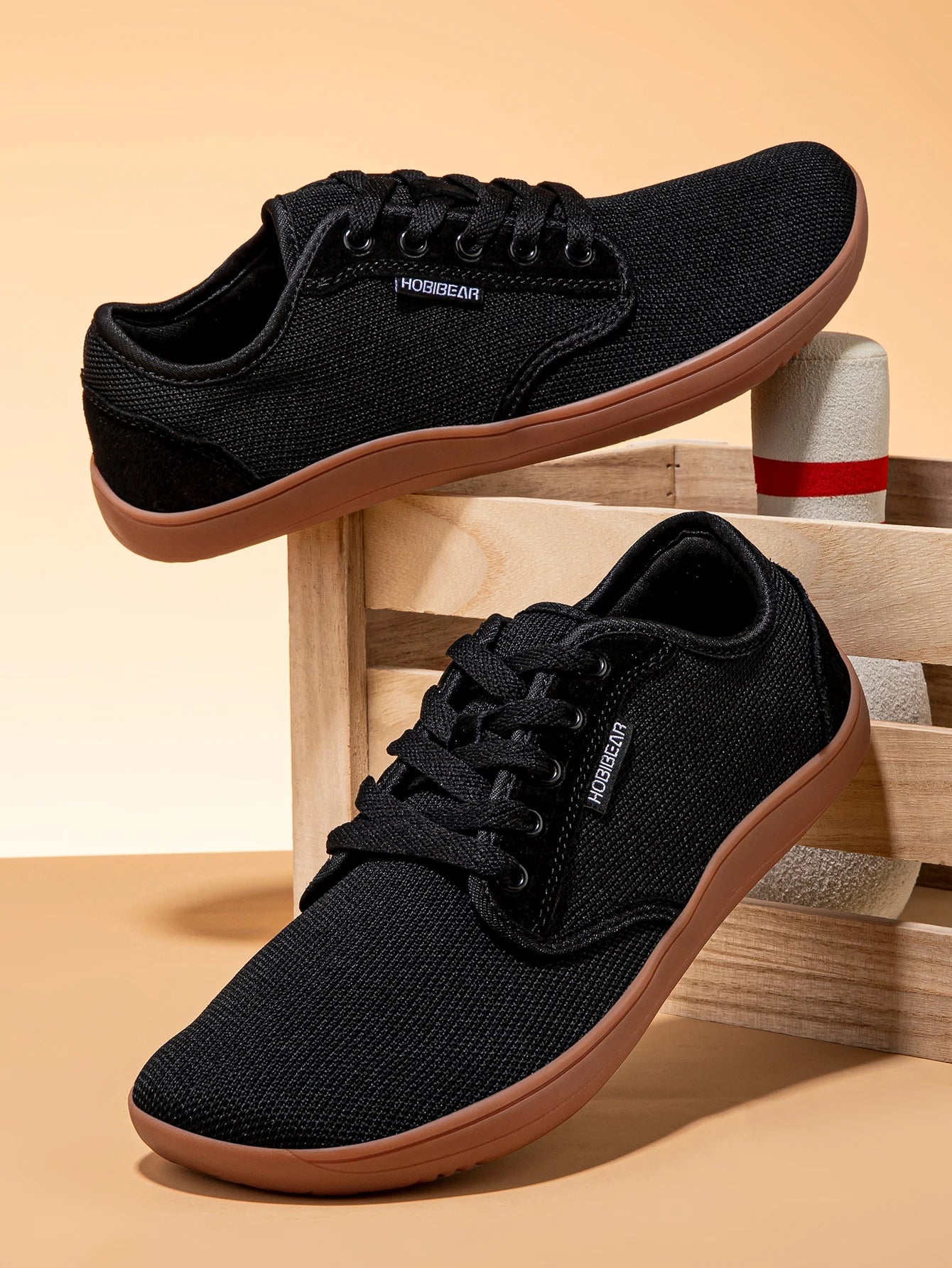 HOBIBEAR Barefoot Sneakers – Wide Toe Box, Zero Drop, Breathable Mesh | Unisex