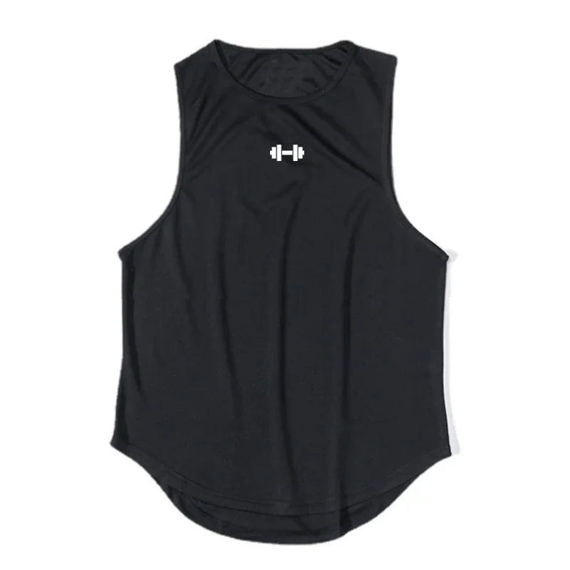 Men's Mesh Gym Tank Top – Breathable Bodybuilding Vest