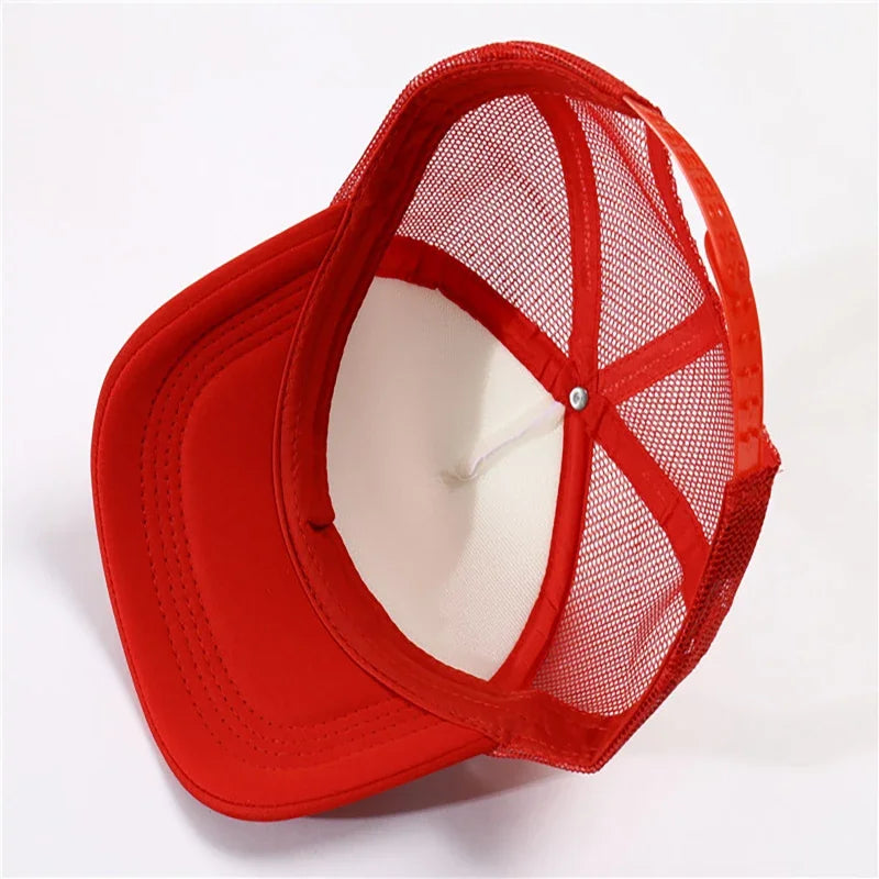Summer Surf Trucker Cap – Beach Mesh Hat for Men, Women & Youth