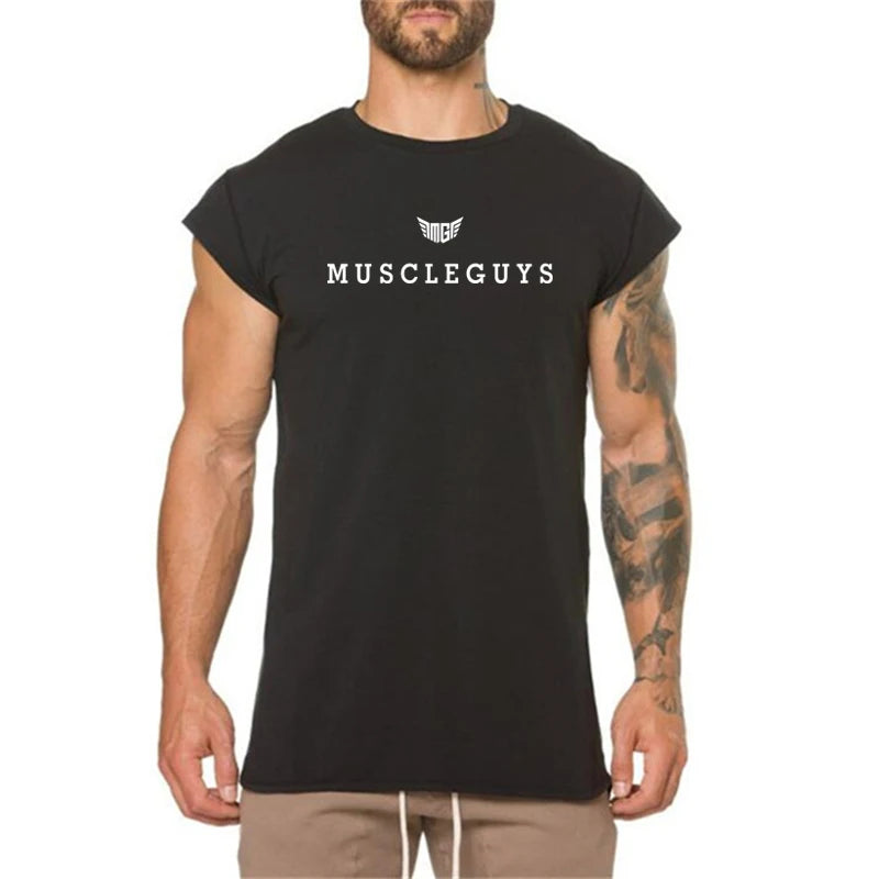 Men's Slim Fit Gym T-Shirt | Breathable Cotton Workout Tee
