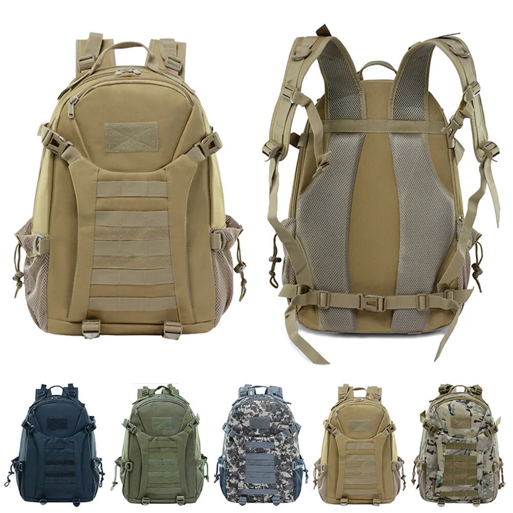 Tactical Hiking Backpack – Waterproof Military Rucksack for Camping, Travel & Outdoor Adventures
