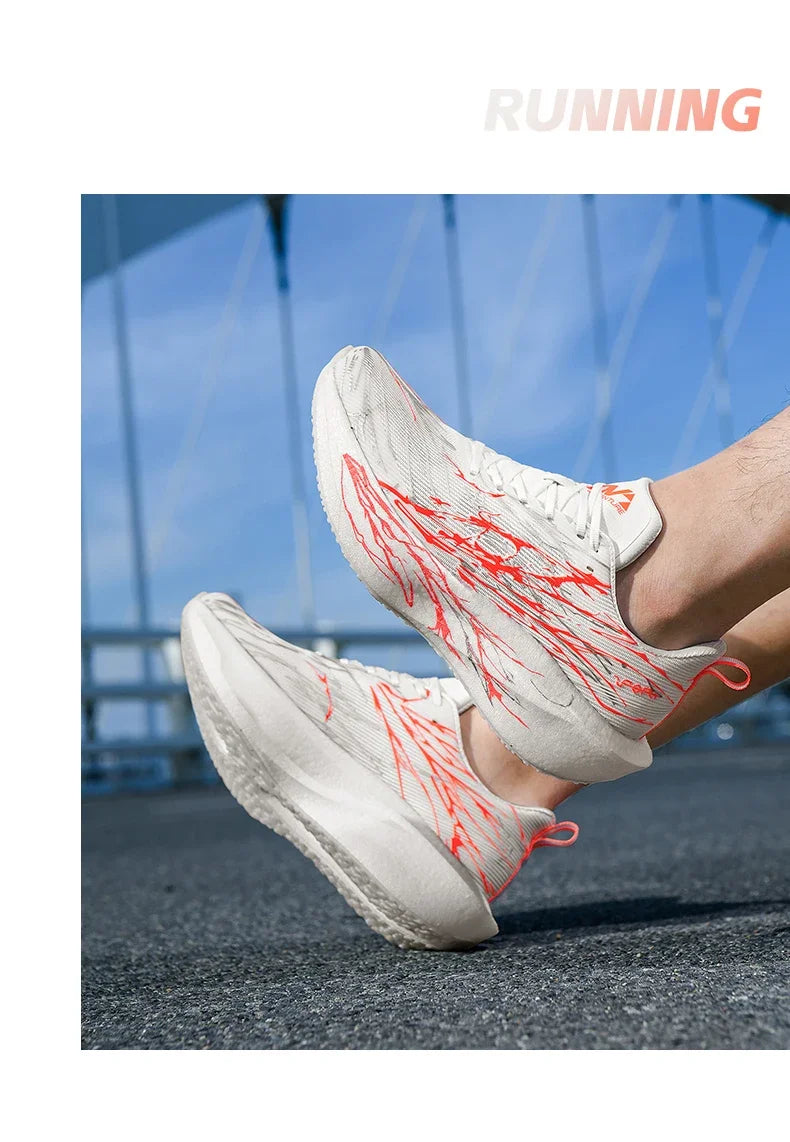 Men's Lightweight Running Sneakers | Breathable Athletic Sports Shoes