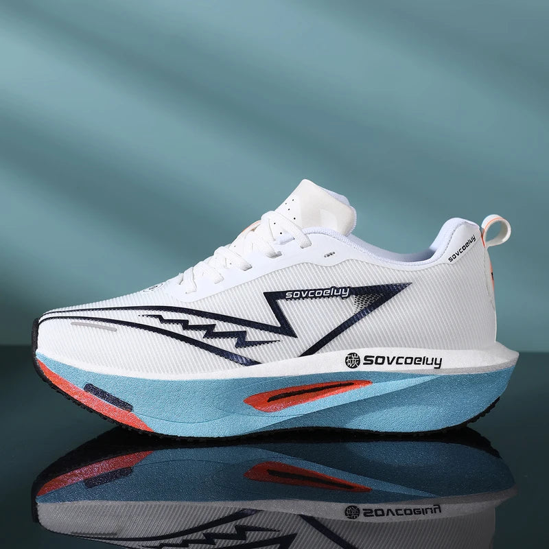 Carbon Plate Running Shoes – Breathable & Shock-Absorbing | Unisex Couple Matching