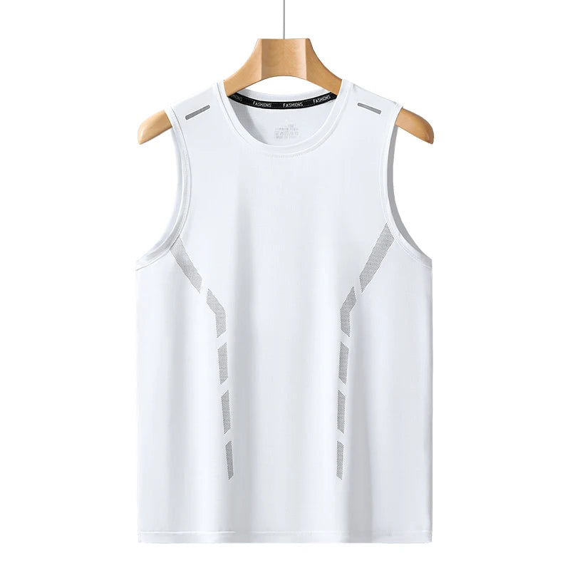 Men's Quick-Dry Sports Tank Top | Gym & Basketball Sleeveless Shirt