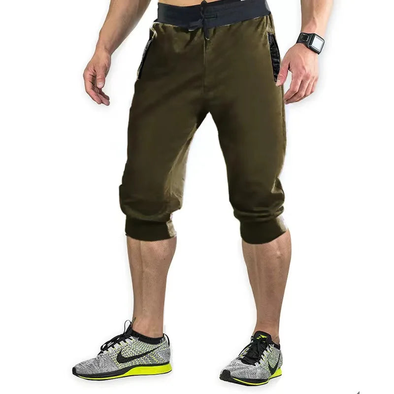 Men's Elastic Waist Jogger Shorts – Casual & Athletic Fit (M–XXXL)
