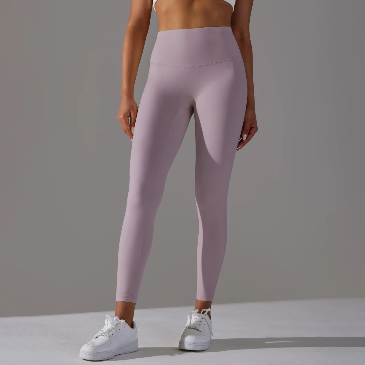 Women's High-Waist Seamless Leggings – Breathable Yoga, Running & Gym Pants (XS-XL, 30+ Colors)