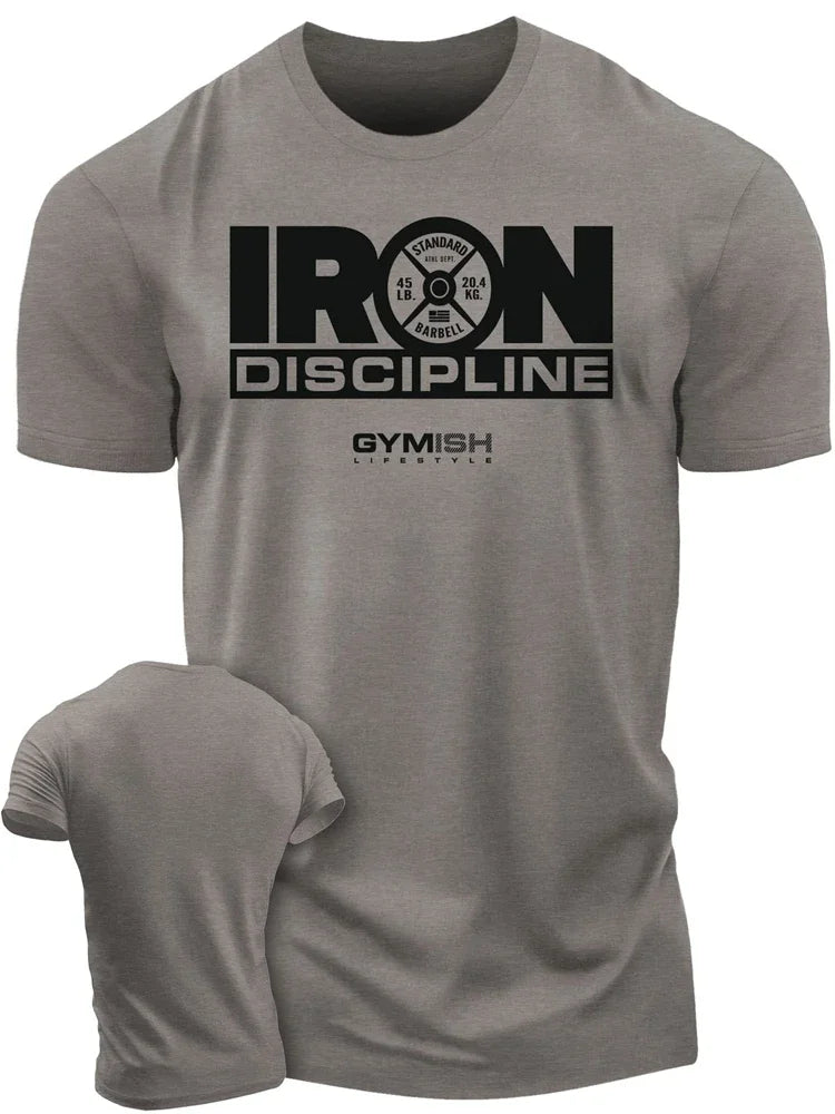 Men's 3D Letter Print T-Shirt – Street Sports, Gym & Casual Wear