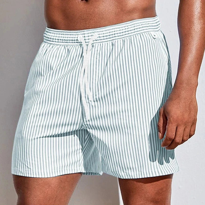 Men's Quick-Dry Board Shorts – Beach & Surf Swim Trunks with Pocket