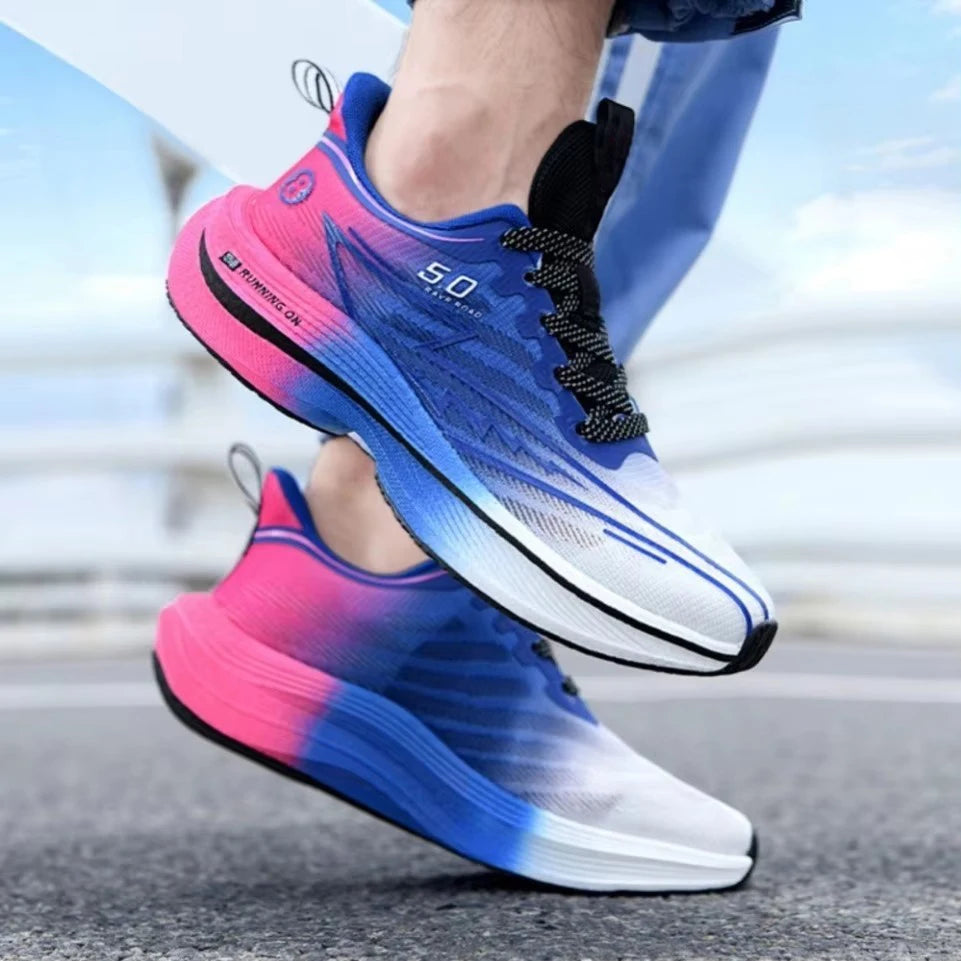 Carbon Plate Running Shoes – Lightweight, Breathable & Anti-Slip | Unisex