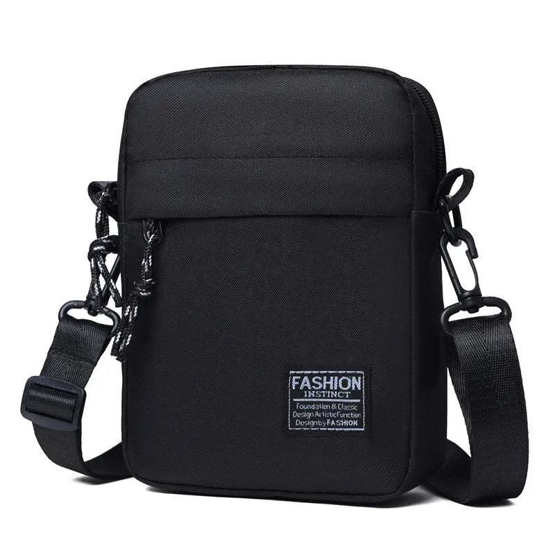 Men's Mini Crossbody Bag | Nylon Sling Shoulder Chest Pack for Phone & Essentials