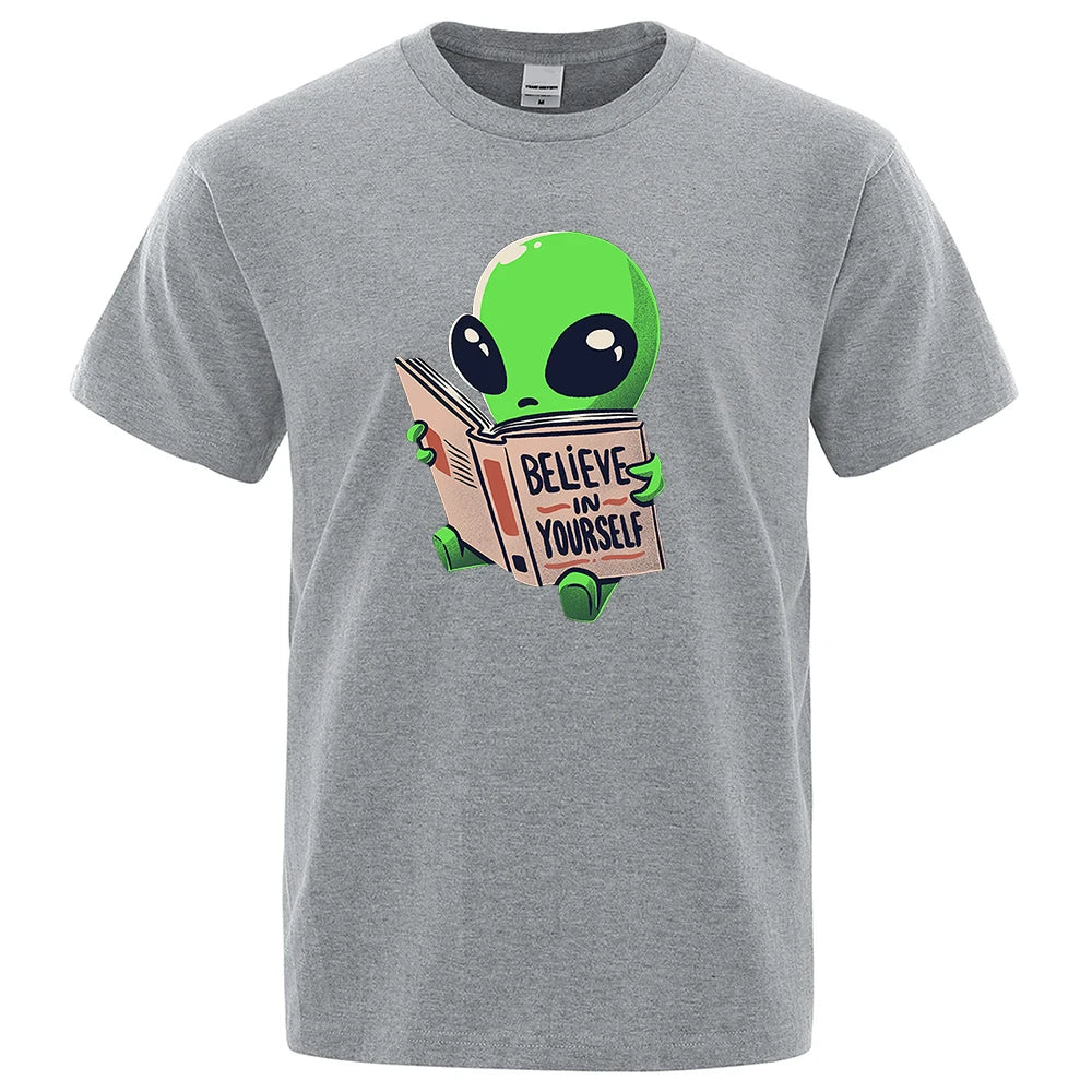 Men's Graphic Print Cotton T-Shirt | Oversized Casual Streetwear