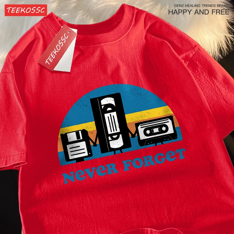 Vintage Radio Graphic T-Shirt – Cotton Tee