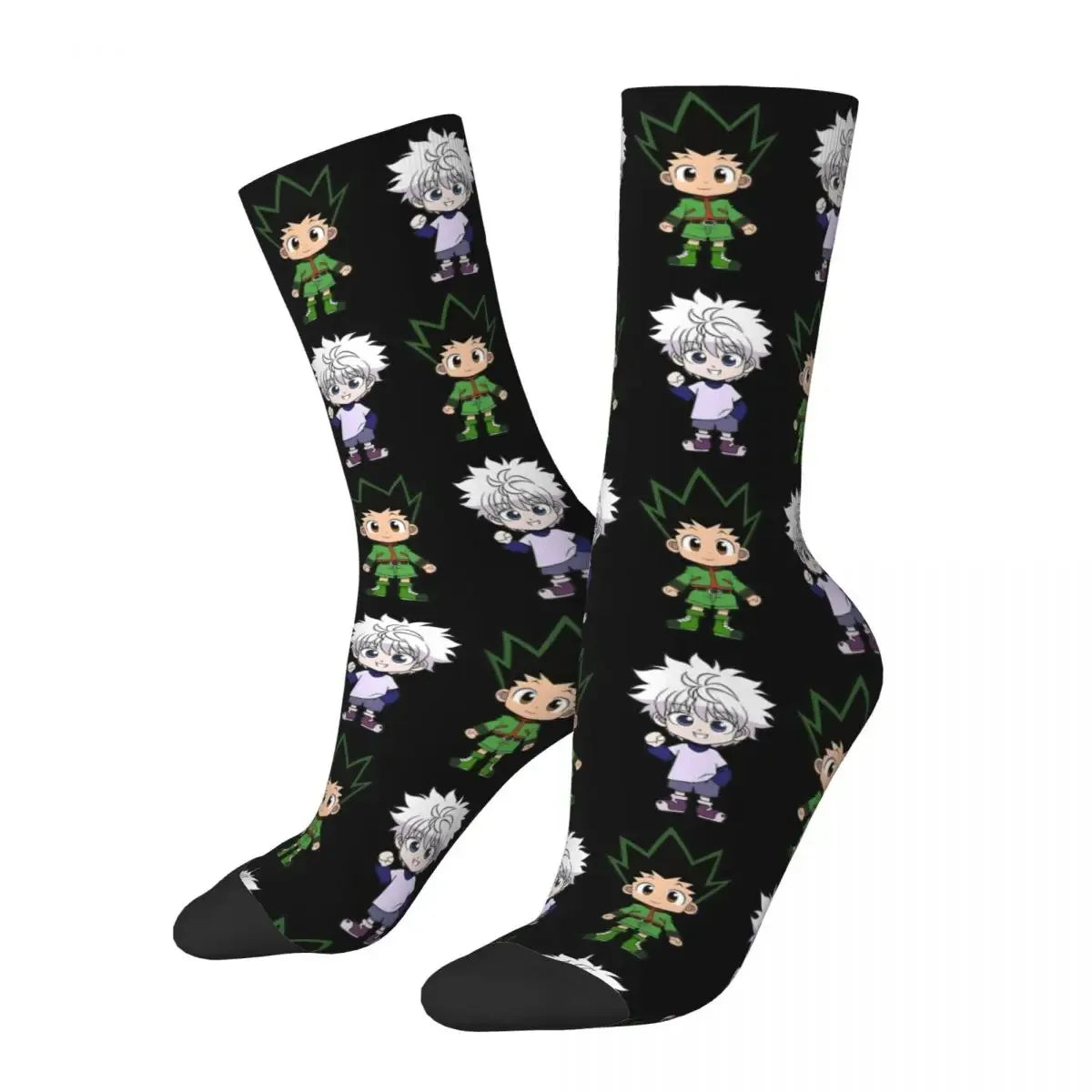 Hunter x Hunter Anime Socks – Unisex Mid-Tube Novelty Gift Socks