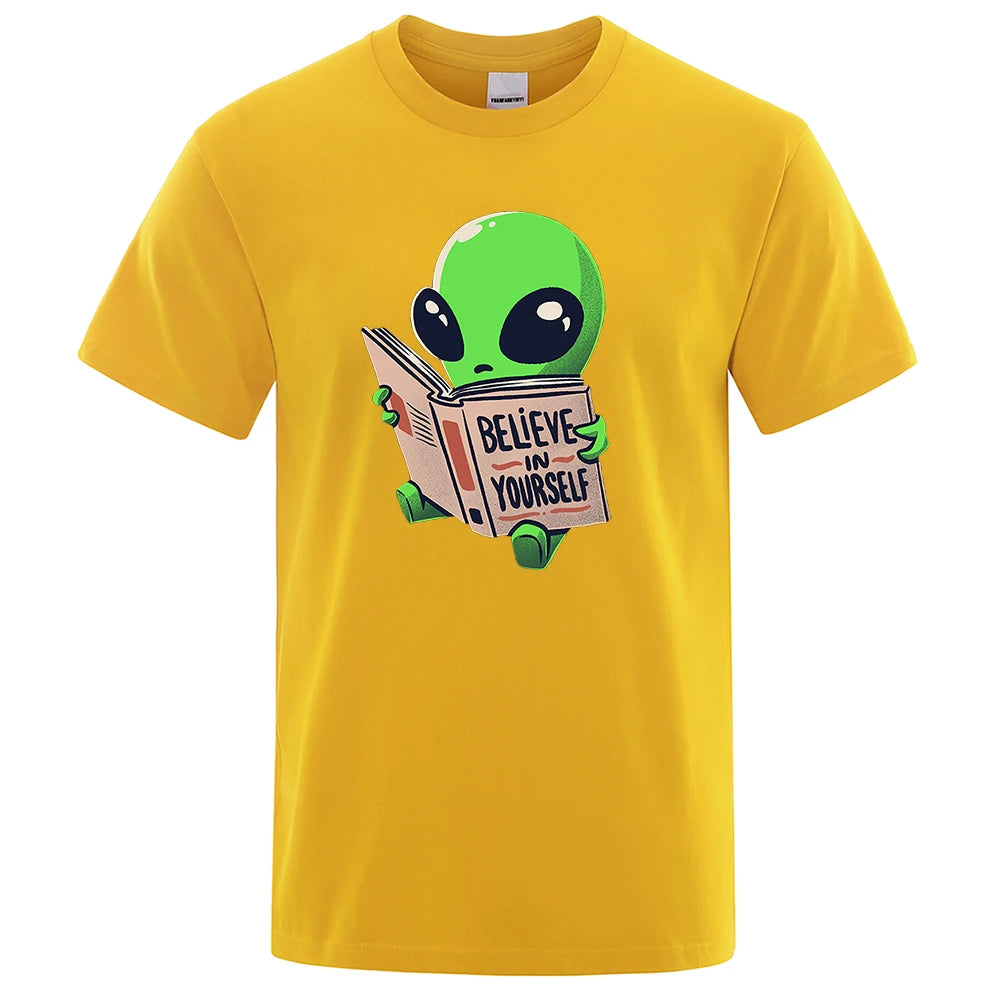 Men's Graphic Print Cotton T-Shirt | Oversized Casual Streetwear