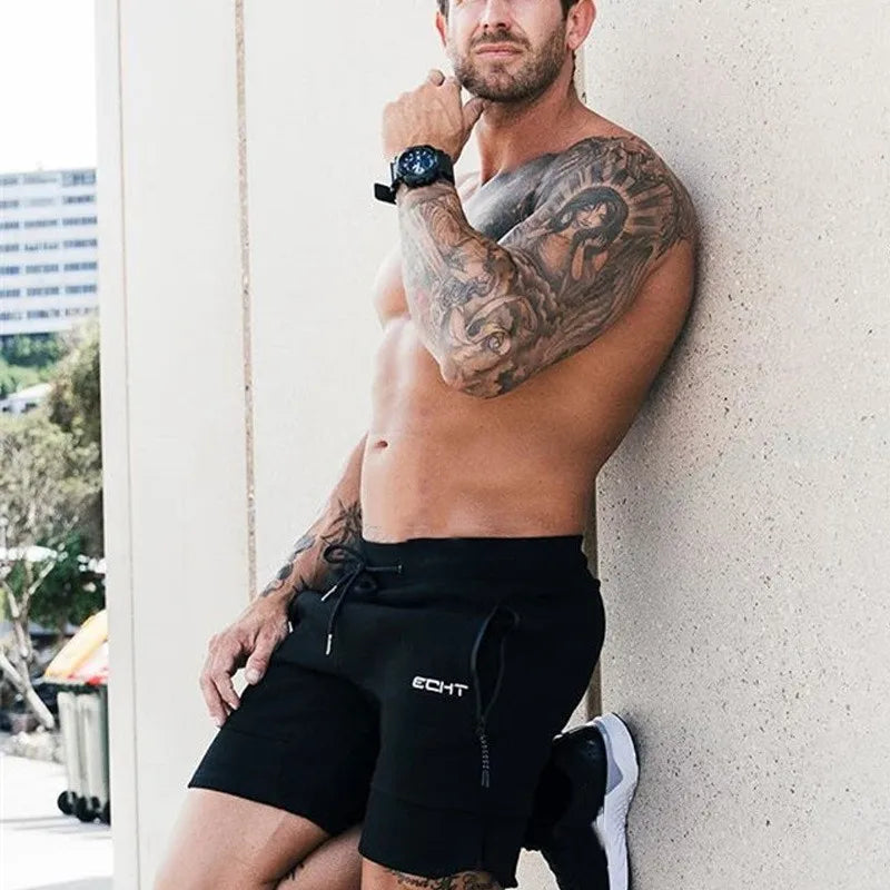 Men's Zip Pocket Athletic Shorts – Lightweight Gym, Running & Beach Shorts