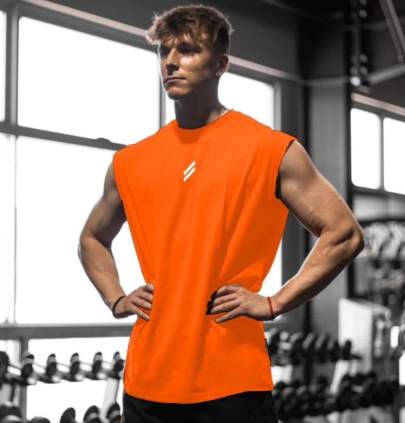 Men's Sleeveless Tank Top | Quick-Dry Training Vest