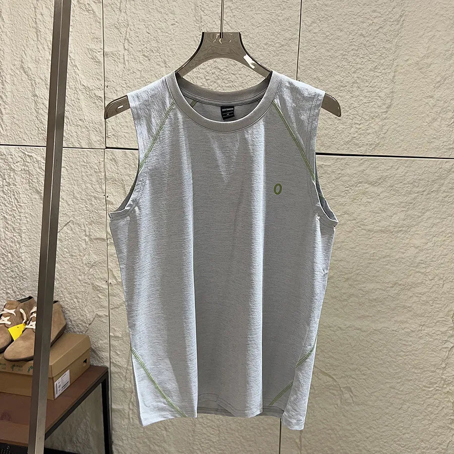 Quick-Dry Sleeveless Tank Top – Breathable Sports Vest for Outdoor & Gym