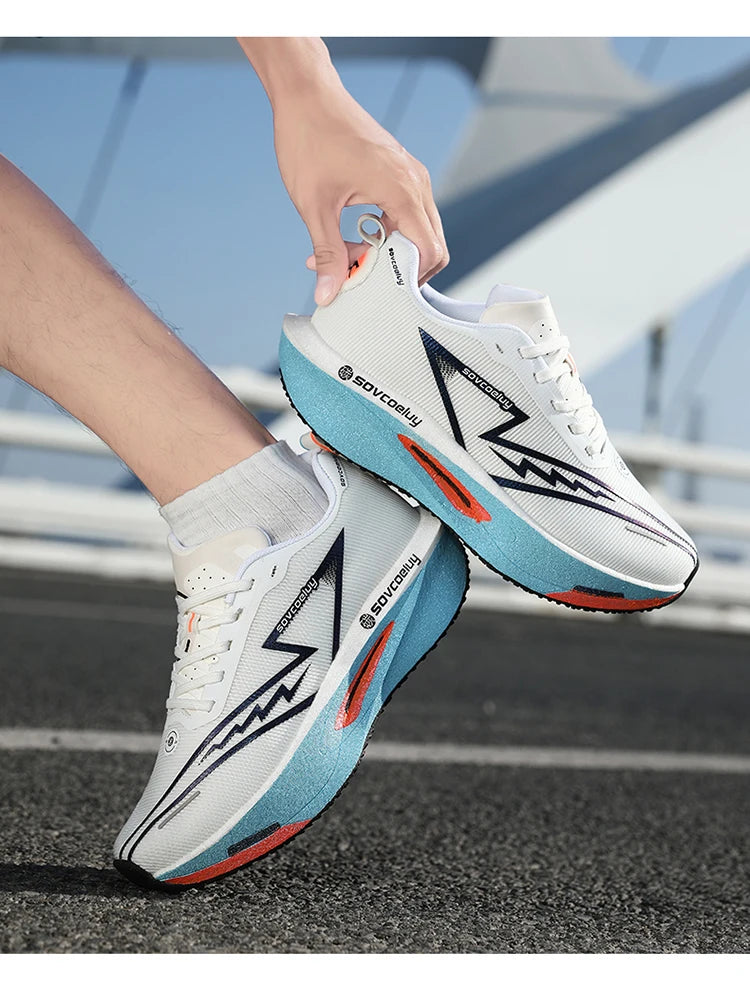 Carbon Plate Running Shoes – Breathable, Lightweight & Cushioned | Unisex Daily Fitness