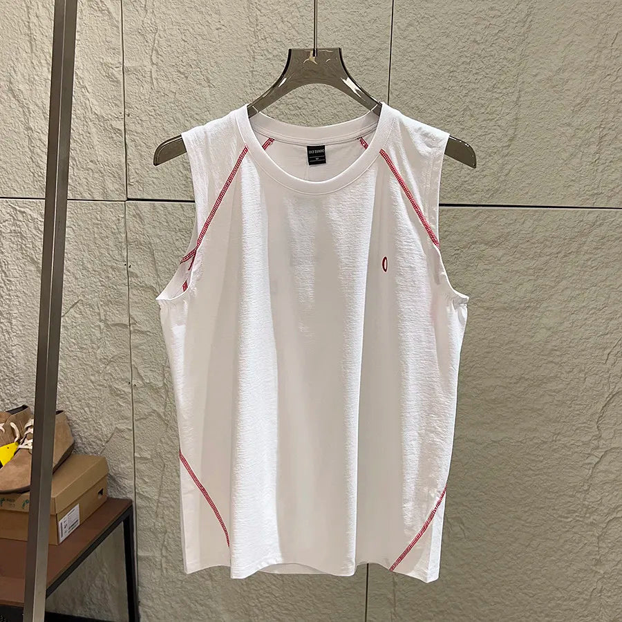 Quick-Dry Sleeveless Tank Top – Breathable Sports Vest for Outdoor & Gym