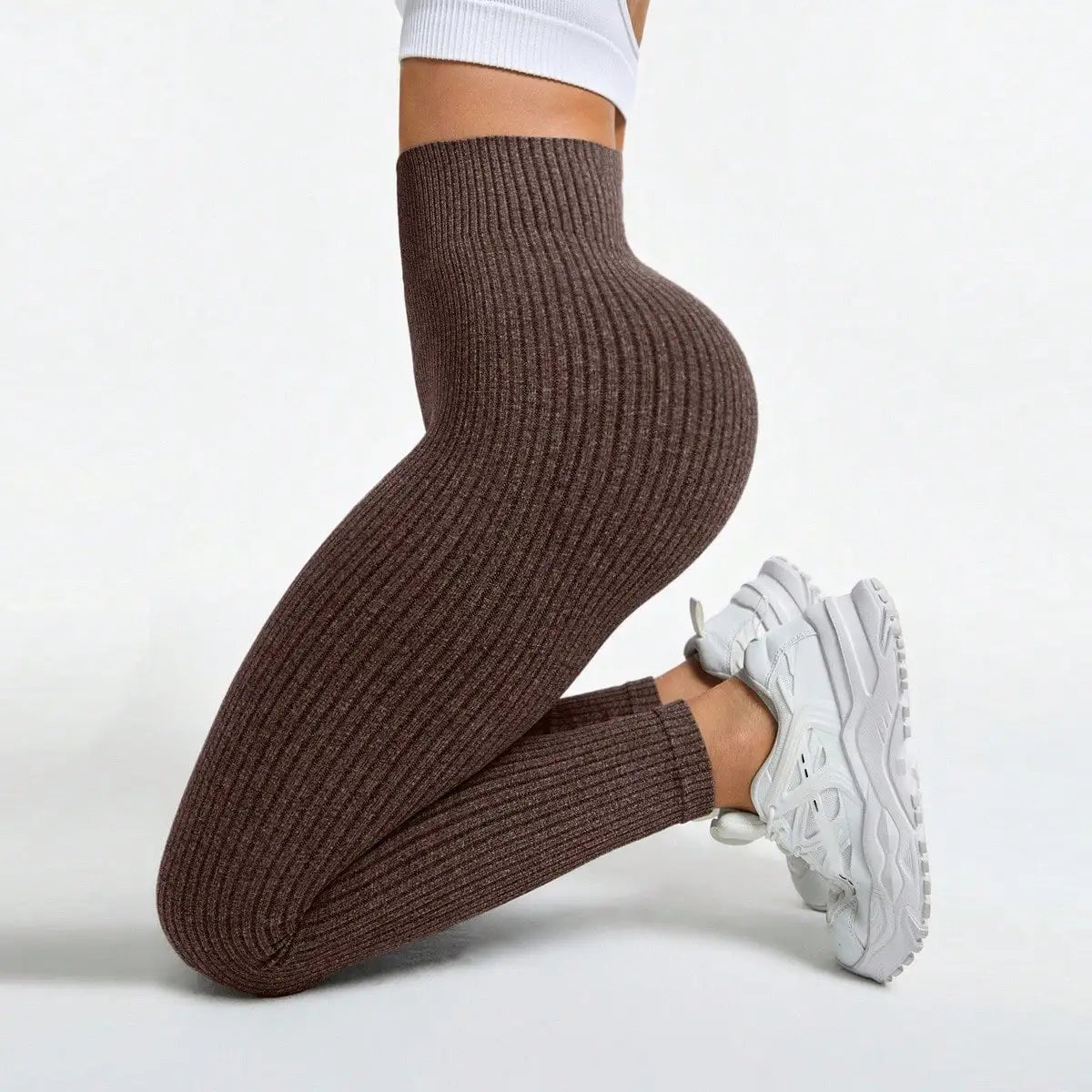 Women's Butt-Lifting Seamless Leggings – High-Waist Tummy Control Yoga Pants, Squat-Proof (XS-XL, 17 Colors)