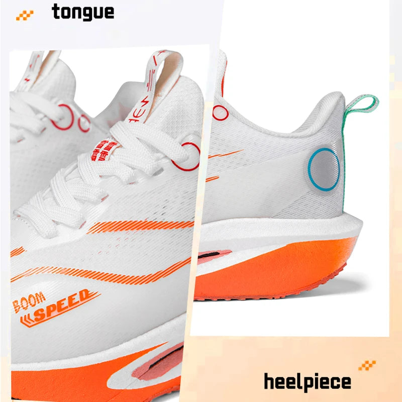 Professional Carbon Plate Running Shoes – Breathable, Cushioned & Non-Slip | Unisex