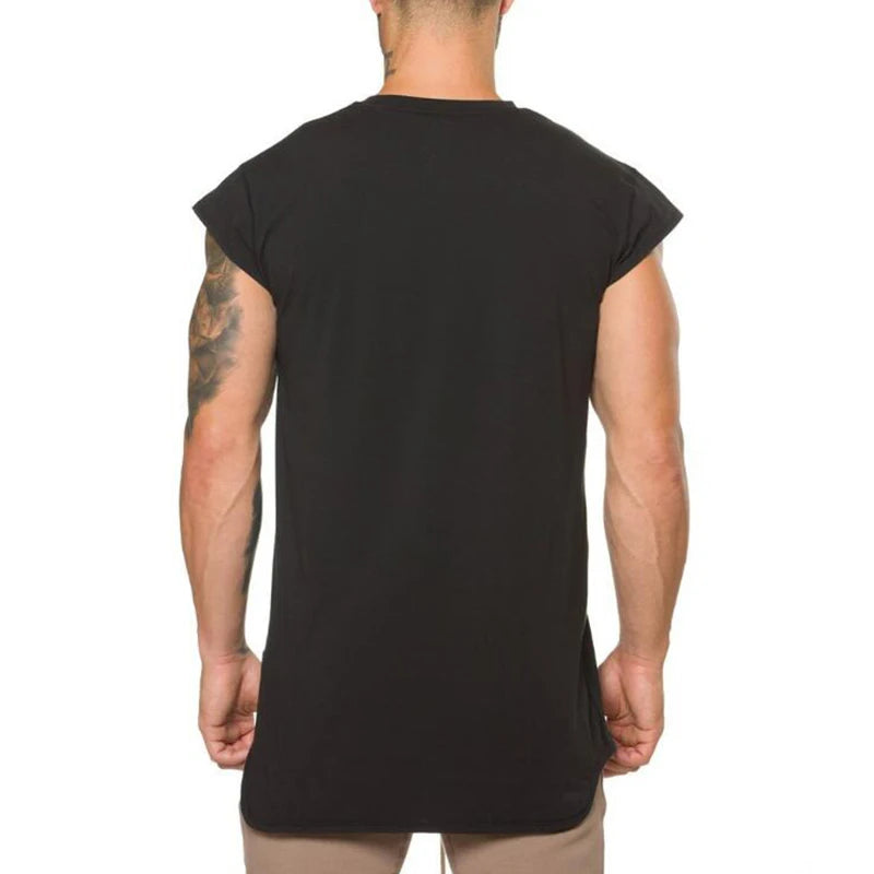 Men's Slim Fit Gym T-Shirt | Breathable Cotton Workout Tee