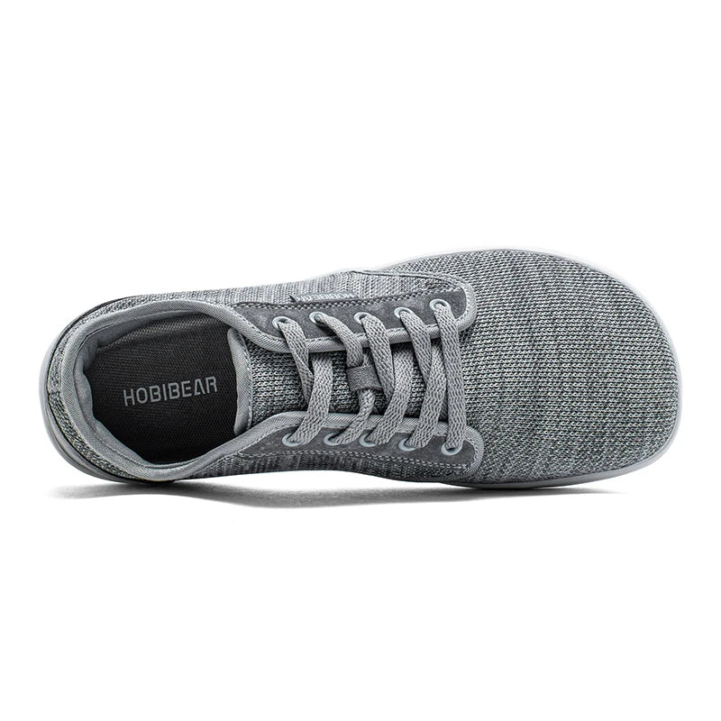 HOBIBEAR Barefoot Sneakers – Wide Toe Box, Zero Drop, Breathable Mesh | Unisex