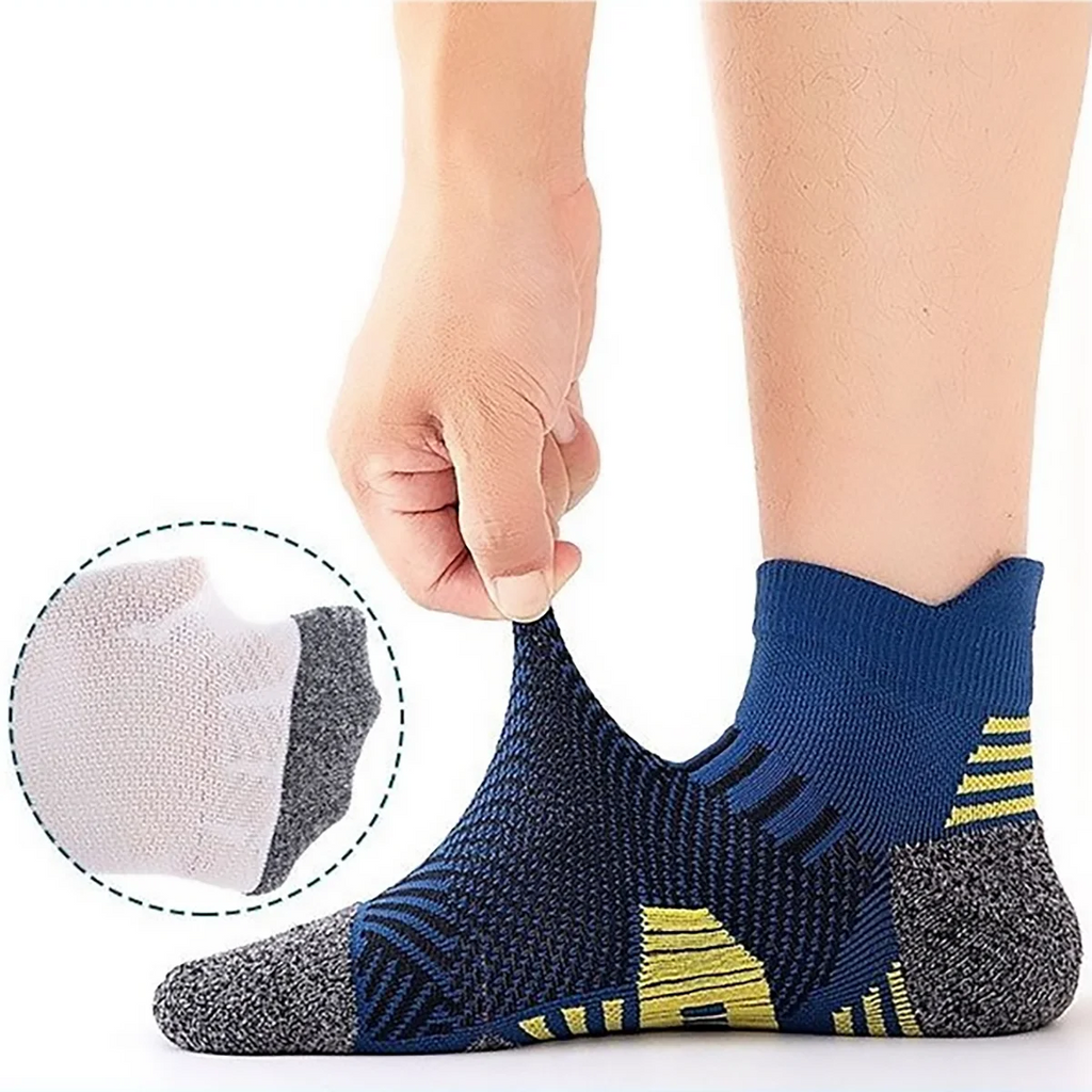 No-Show Sports Socks – 3-Pack for Men & Women | Running, Gym & Basketball