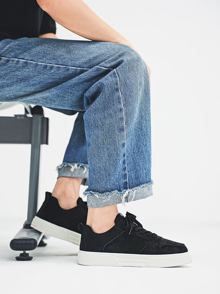 Men's Casual Skate Shoes – Lightweight Slip-Resistant Sneakers