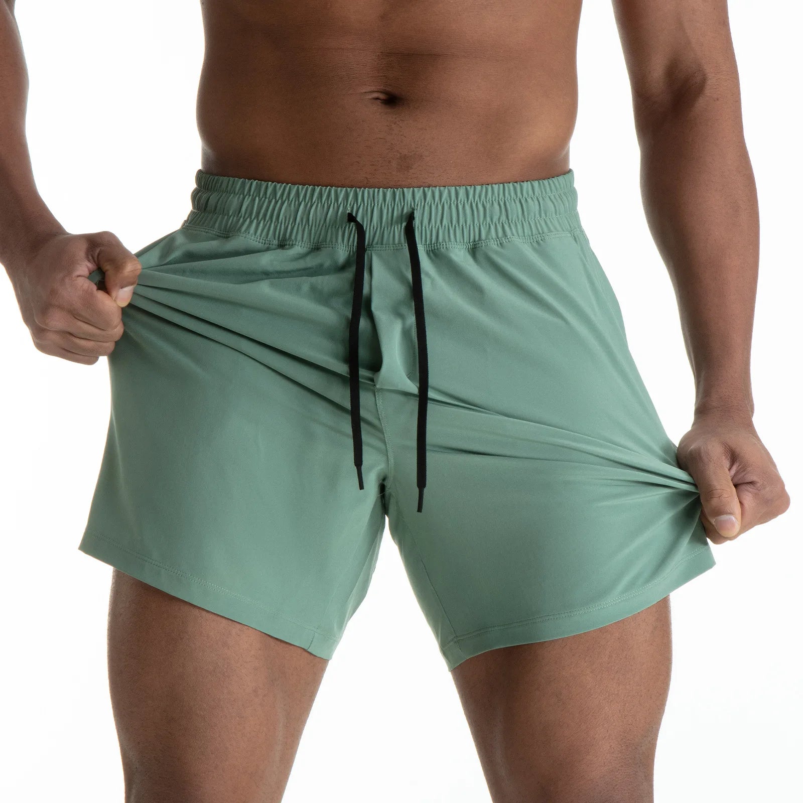 Men's Spliced Mesh Beach Shorts – Quick-Dry Surf & Sport Swim Trunks