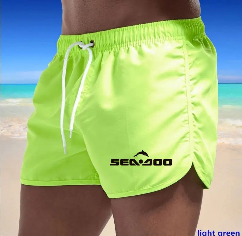 Men's Board Shorts – Breathable Quick-Dry Beach Swim Trunks