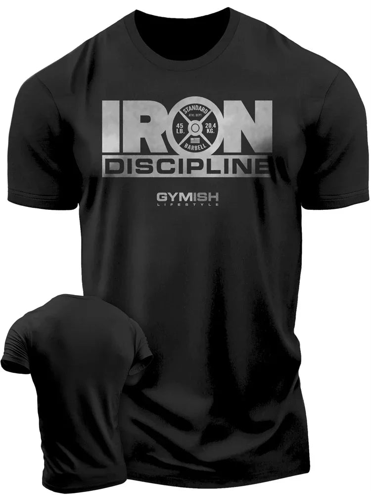 Men's 3D Letter Print T-Shirt – Street Sports, Gym & Casual Wear