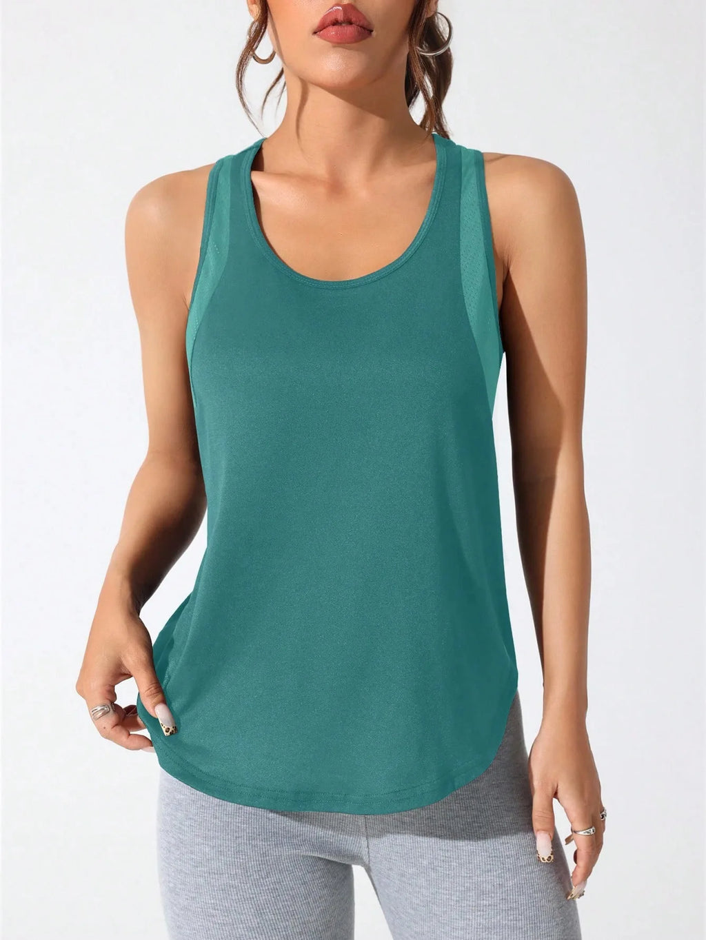 Women's Stitched Letters Quick-Dry Sports Vest