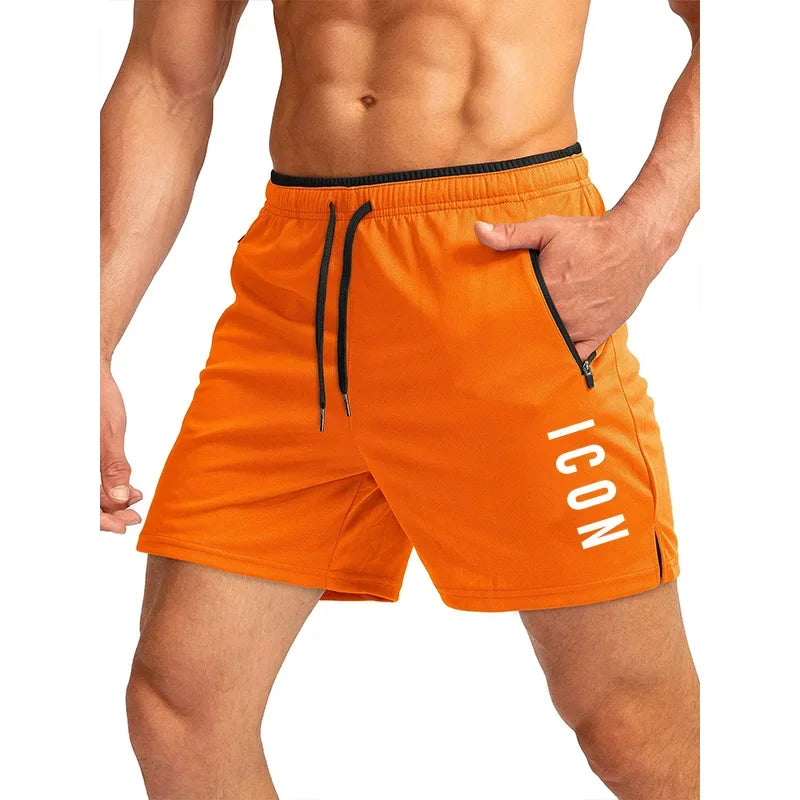 Men's Quick-Dry Sports Shorts – Breathable Gym & Beach Jogger