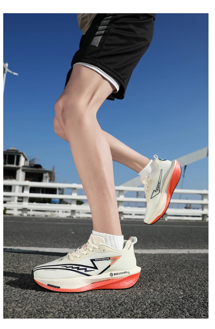 Carbon Plate Running Shoes – Breathable, Lightweight & Cushioned | Unisex Daily Fitness