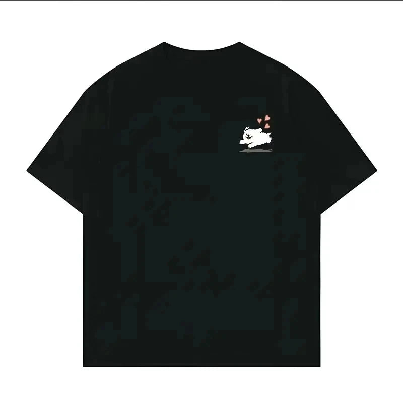 Anime Graphic Cotton T-Shirt – Streetwear Summer Tee