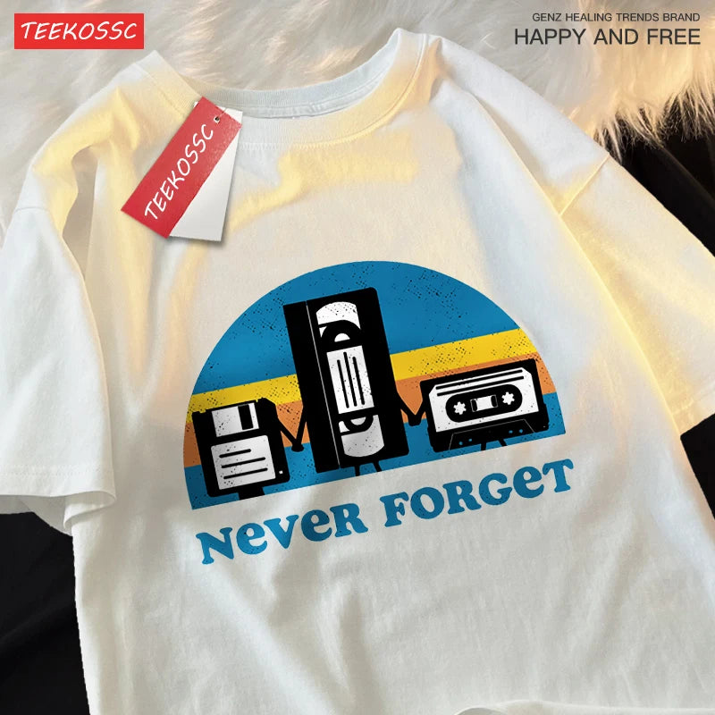 Vintage Radio Graphic T-Shirt – Cotton Tee