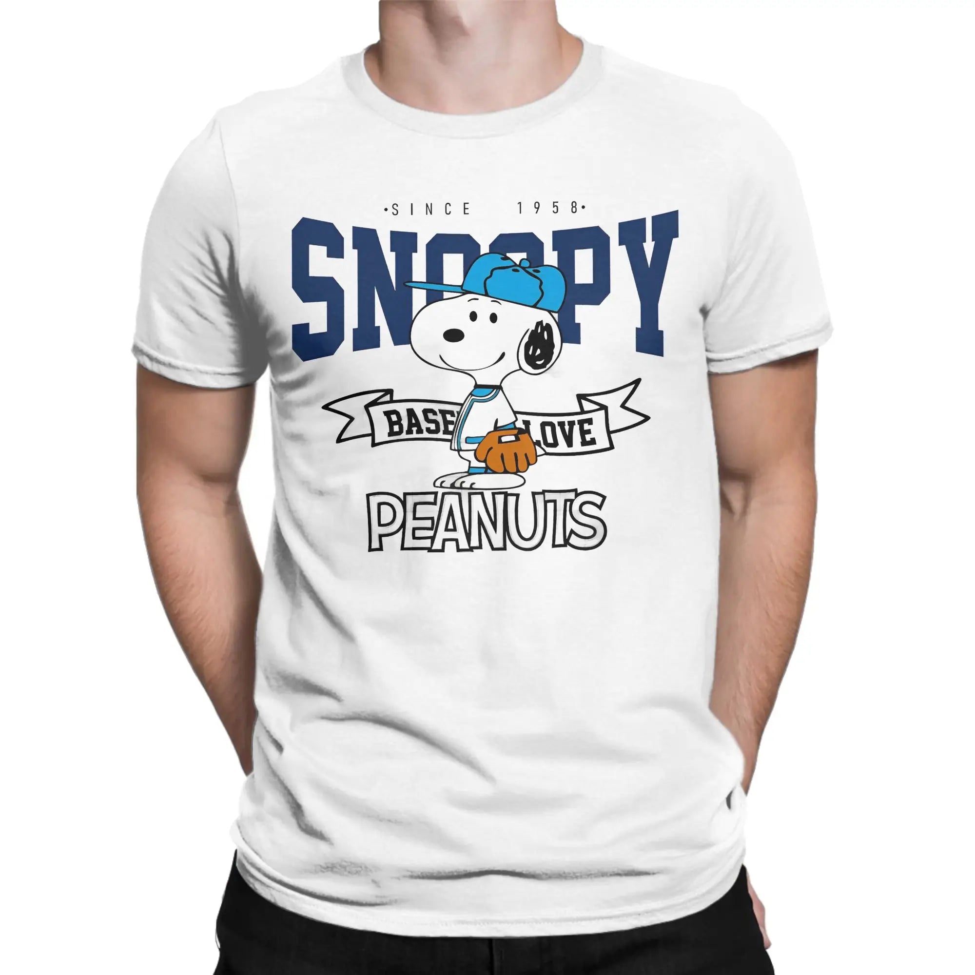 Snoopy & Charlie Brown Graphic T-Shirt | Unisex Cotton Anime Tee
