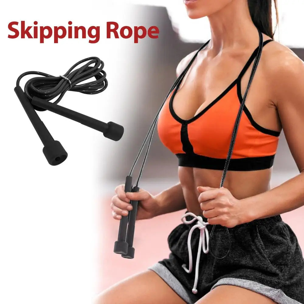 Speed Jump Rope – Adjustable PVC Skipping Rope for Cardio, Boxing & Fitness Training | 2.8m