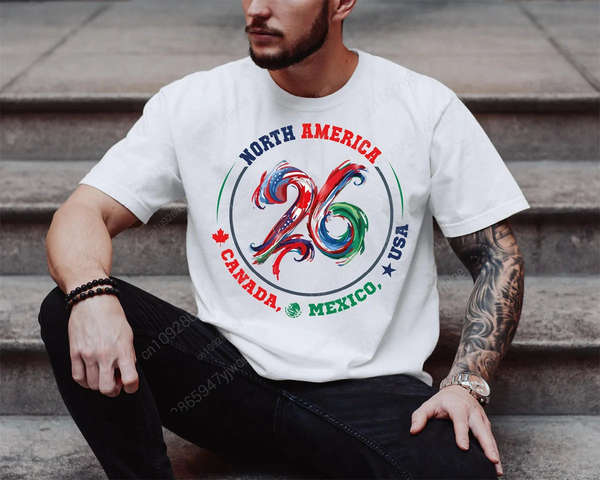 2026 FIFA World Cup Tournament T-Shirt | USA Mexico Canada Soccer Fan Tee | Men & Women