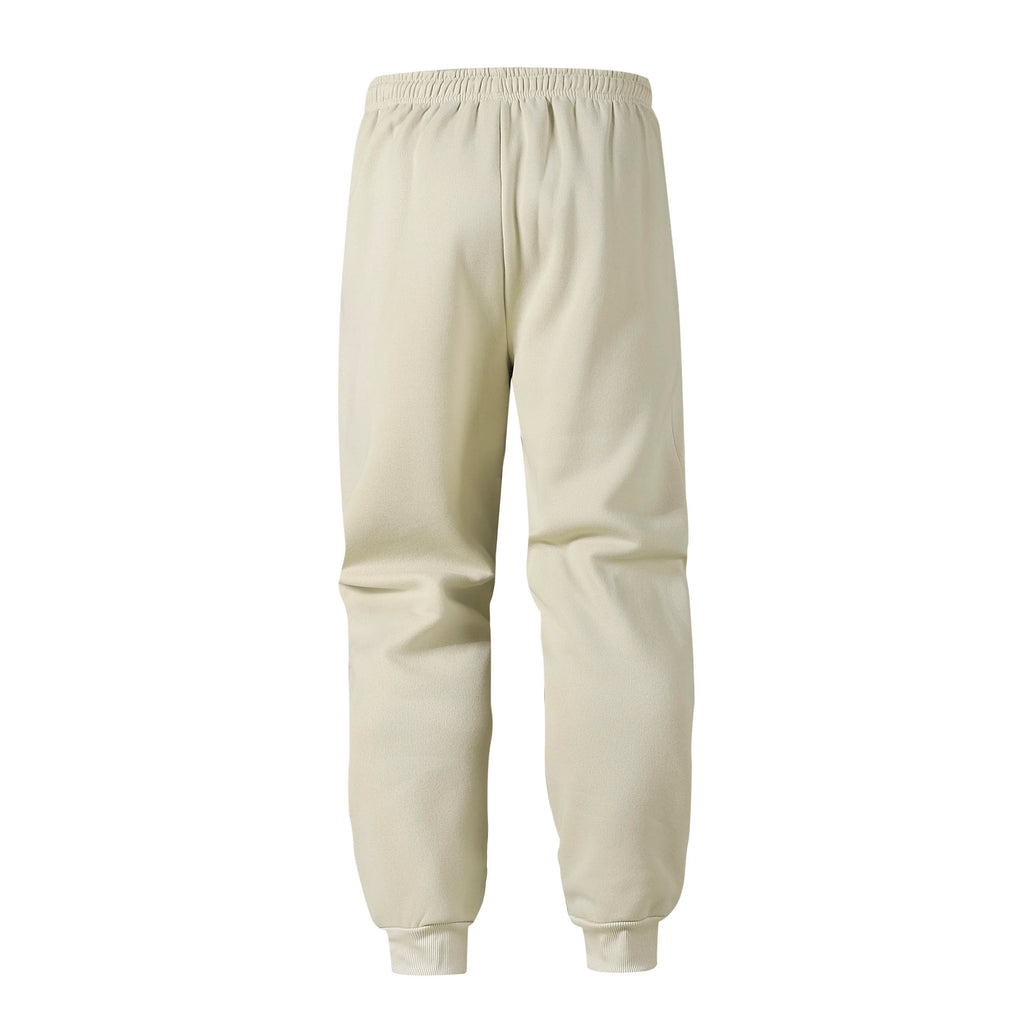 Men's Fleece Jogger Sweatpants – Casual Elastic Waist Gym Pants